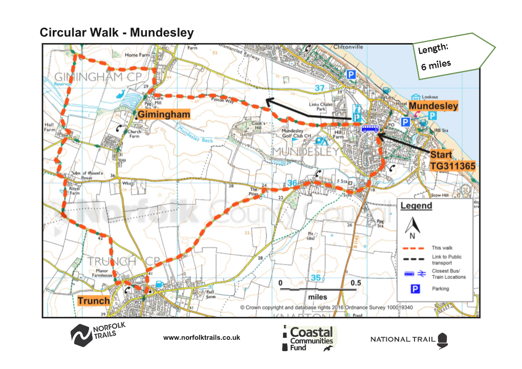 Mundesley Circular Walk