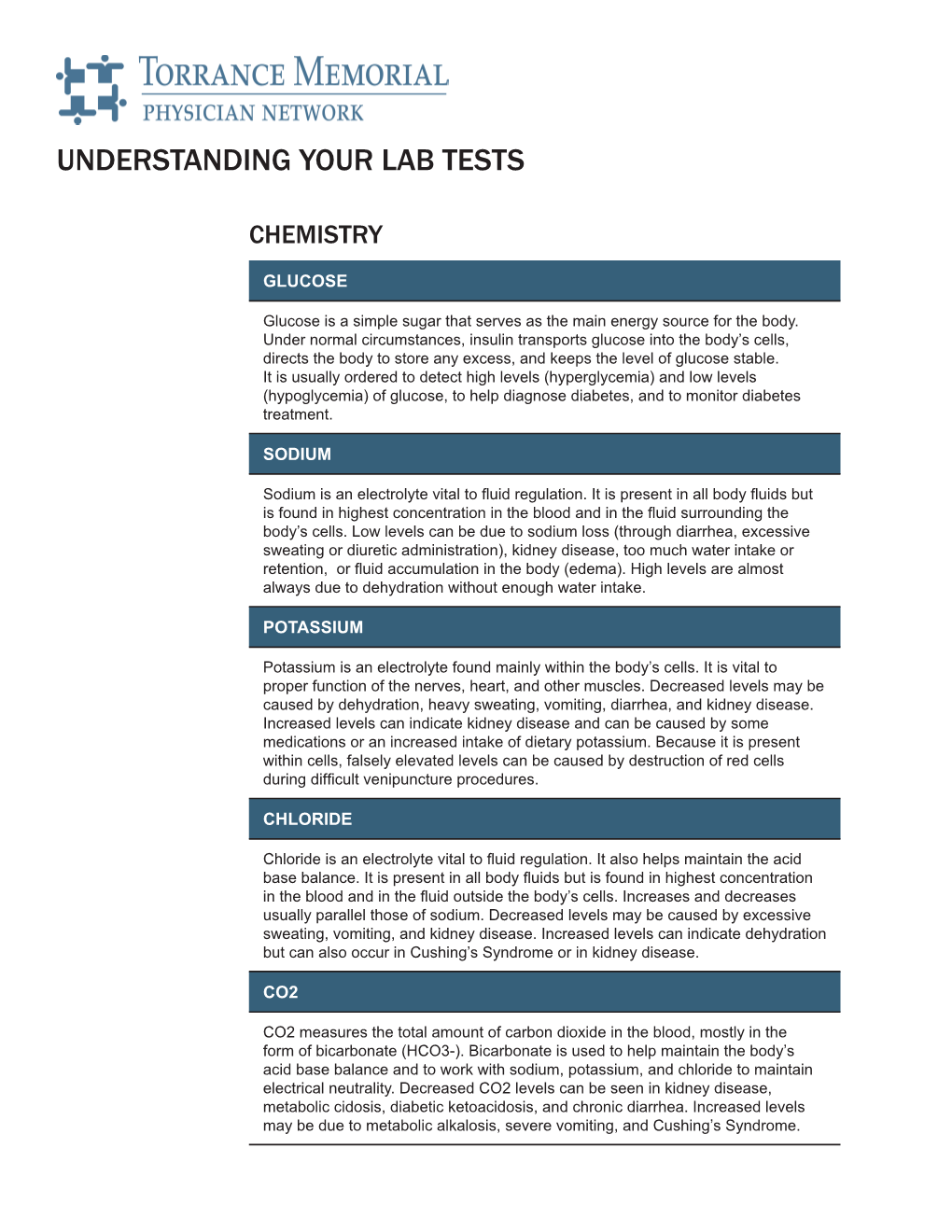 Understanding Your Lab Tests