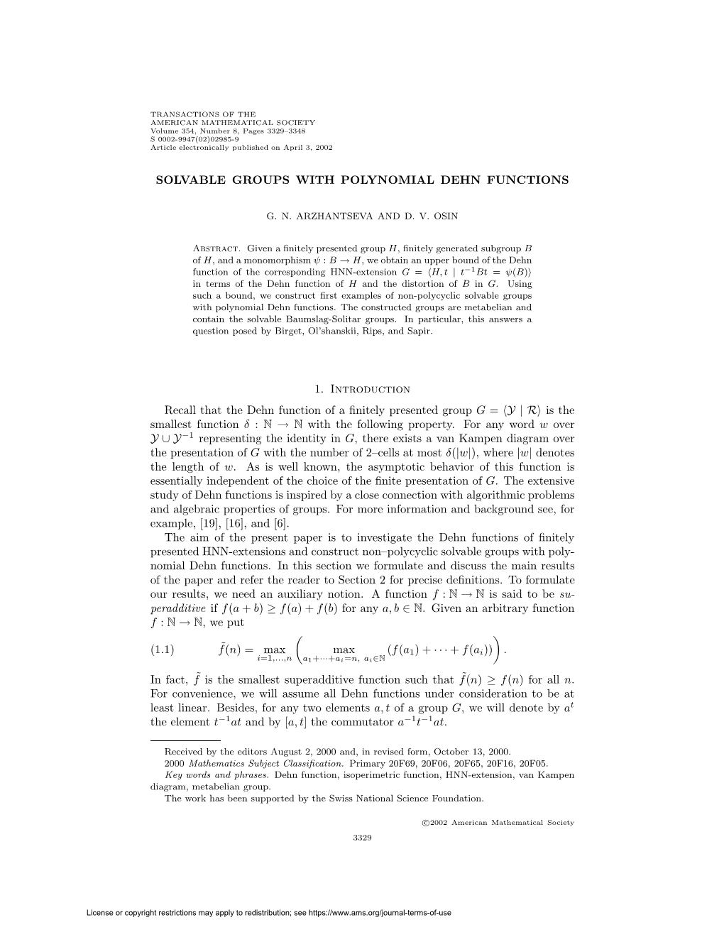 Solvable Groups with Polynomial Dehn Functions