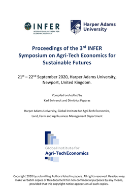 B. Development of Supply Curves for Environmental Compensation