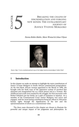 The Extraordinary Journey of Justice Yvonne Mokgoro