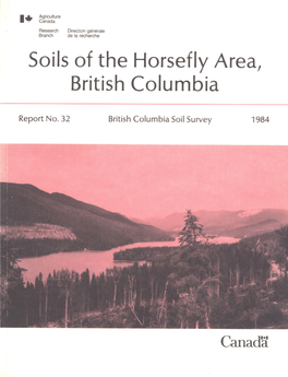 Soils of the Horsefly Area, British Columbia