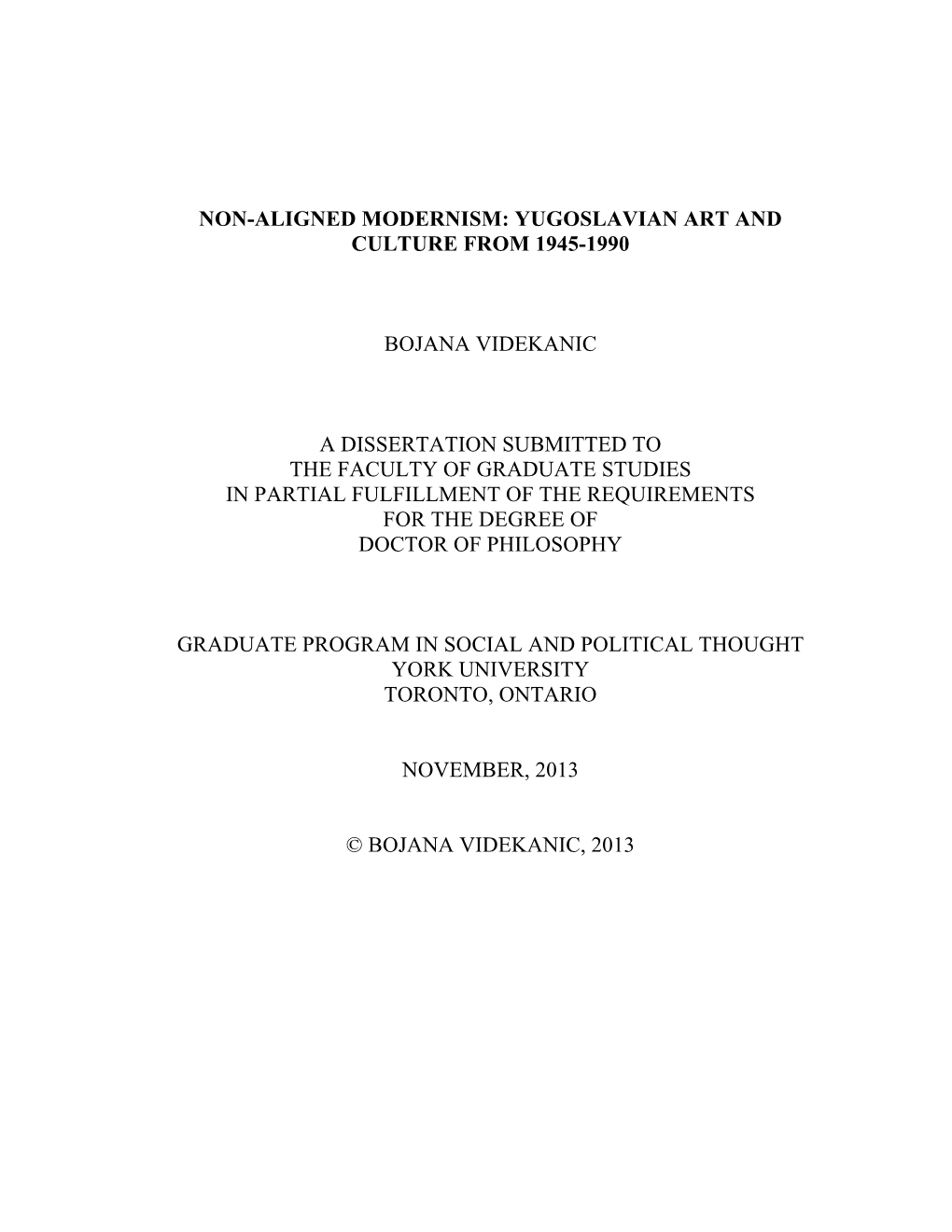 Bojana Complete Thesis 1