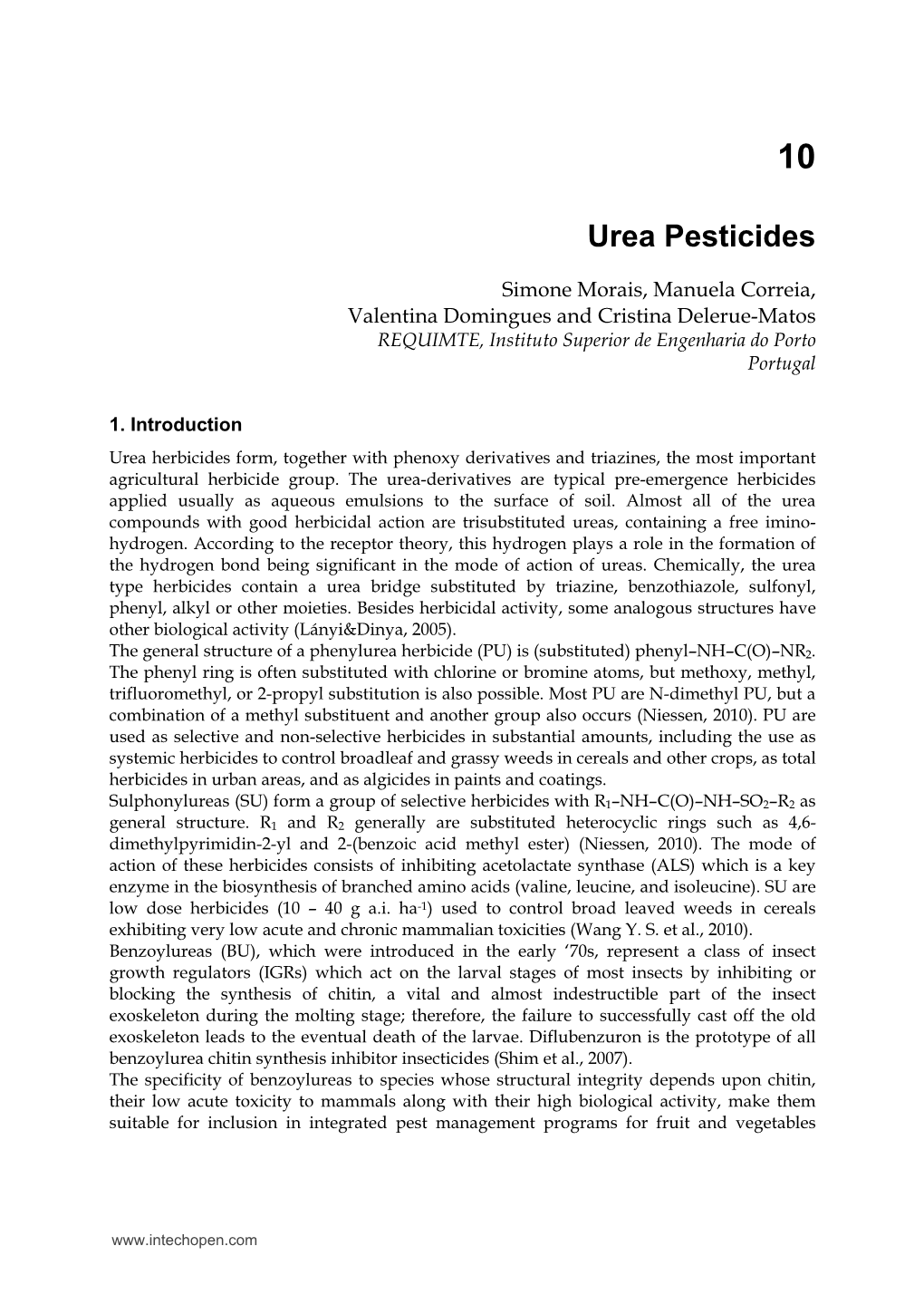 Urea Pesticides