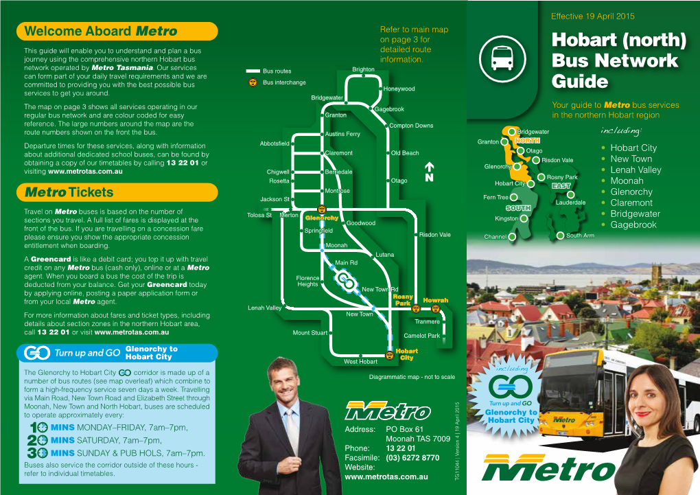 Hobart (North) Bus Network Guide