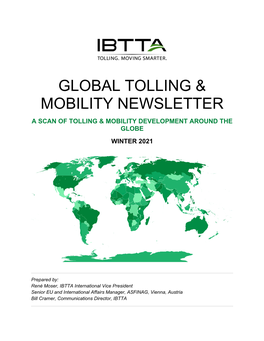 Global Tolling & Mobility Newsletter – Winter 2021