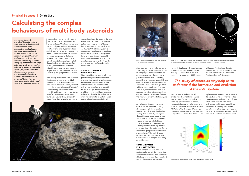 Calculating the Complex Behaviours of Multi-Body Asteroids