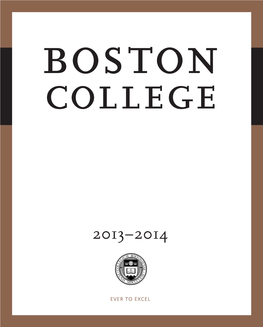 EVER to EXCEL Boston College Chestnut Hill Massachusetts 02467 617-552-8000