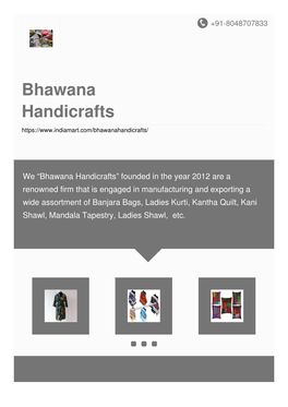 Bhawana Handicrafts