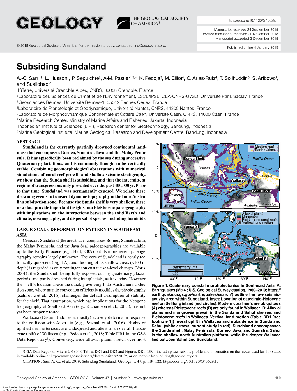 Subsiding Sundaland A.-C