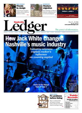 How Jack White Changed Nashville's Music Industry