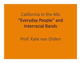And Interracial Bands Prof. Kate
