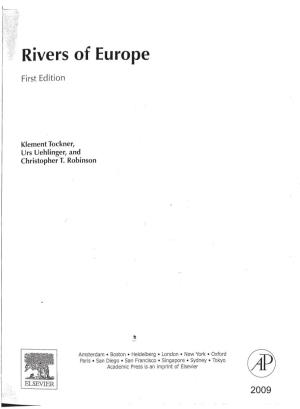 Rivers of Europe Cover1