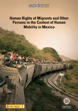 Human Rights of Migrants and Other Persons in the Context of Human Mobility in Mexico
