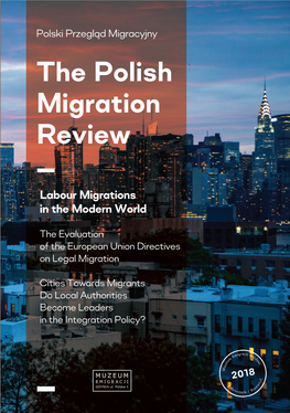 The Polish Migration Review Polski Przegląd Migracyjny 2/2018 (4)