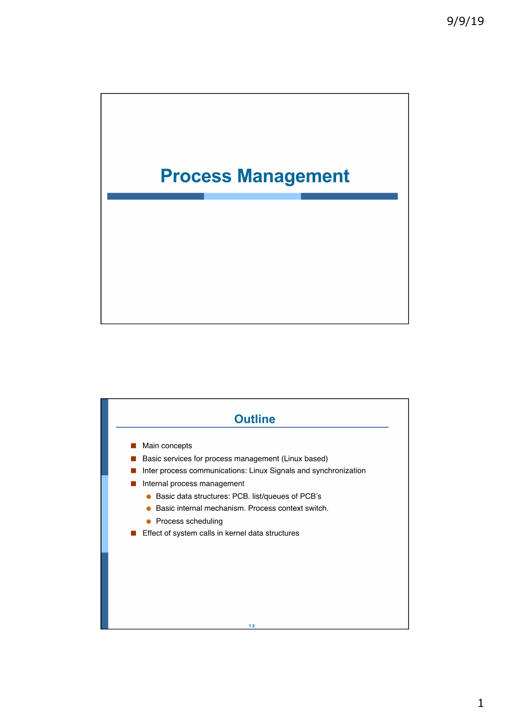 Process Management