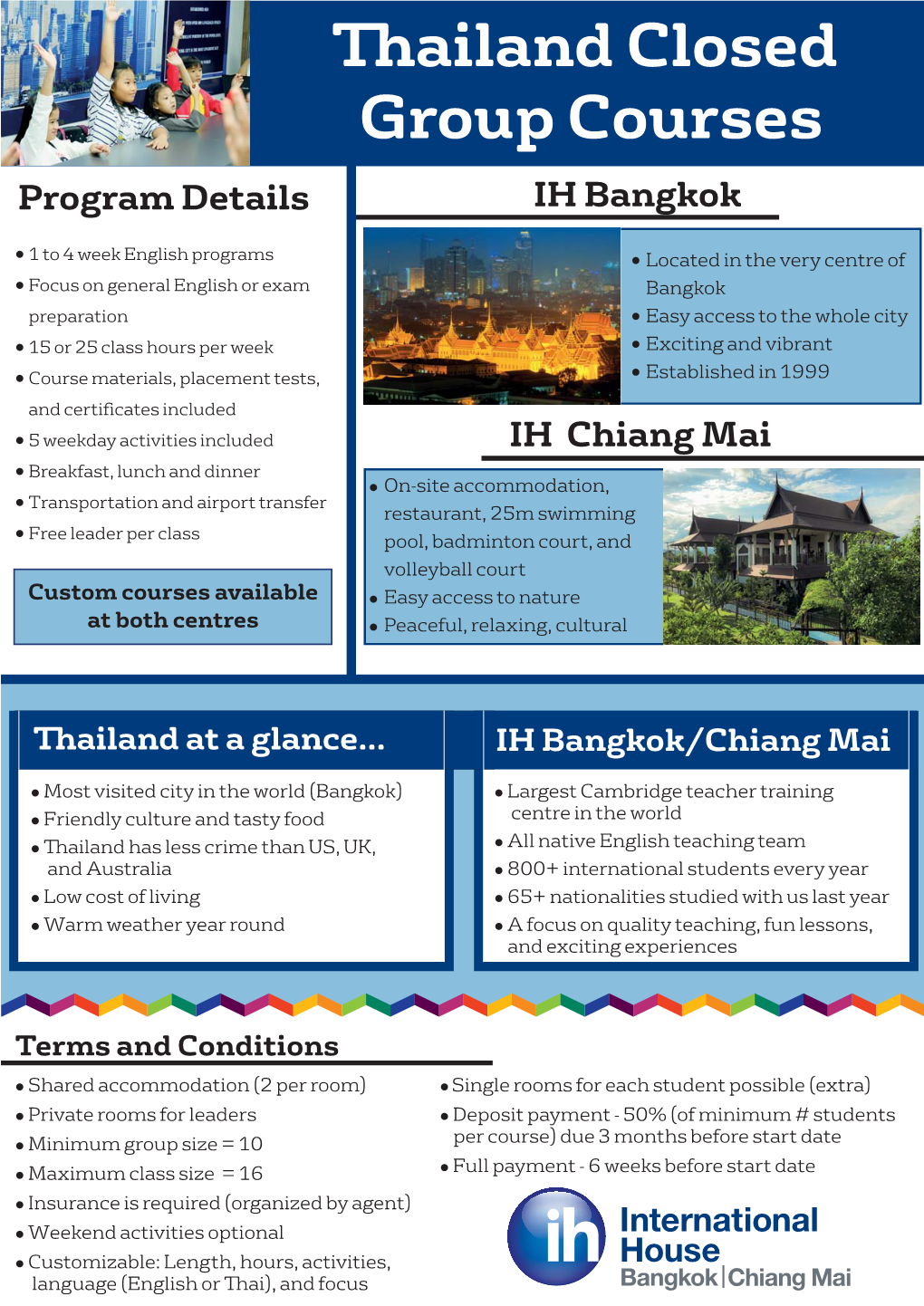 Thailand Closed Group Courses