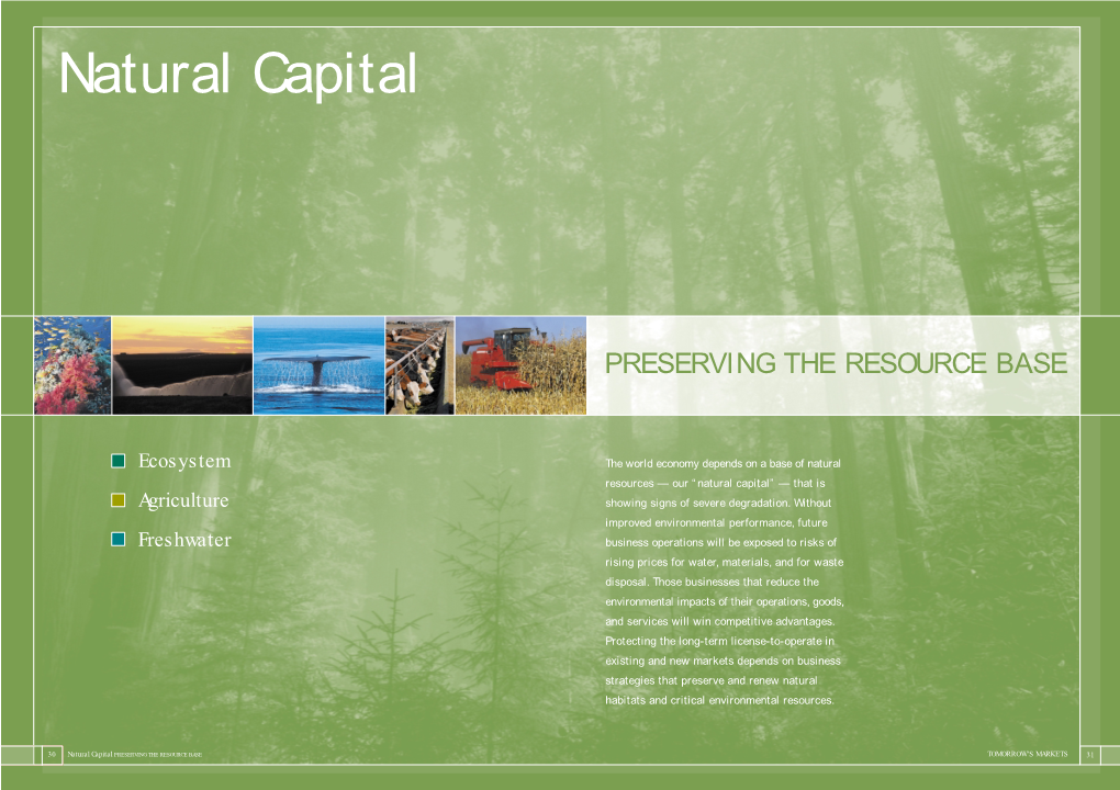 Natural Capital