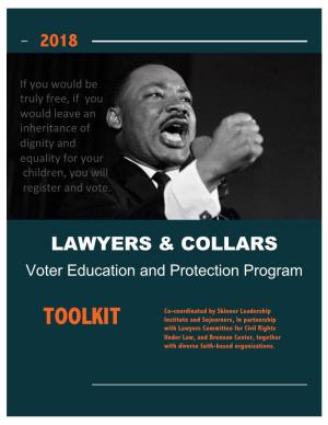 TOOLKIT with Lawyers Committee for Civil Rights Under Law, and Brennan Center, Together with Diverse Faith-Based Organizations