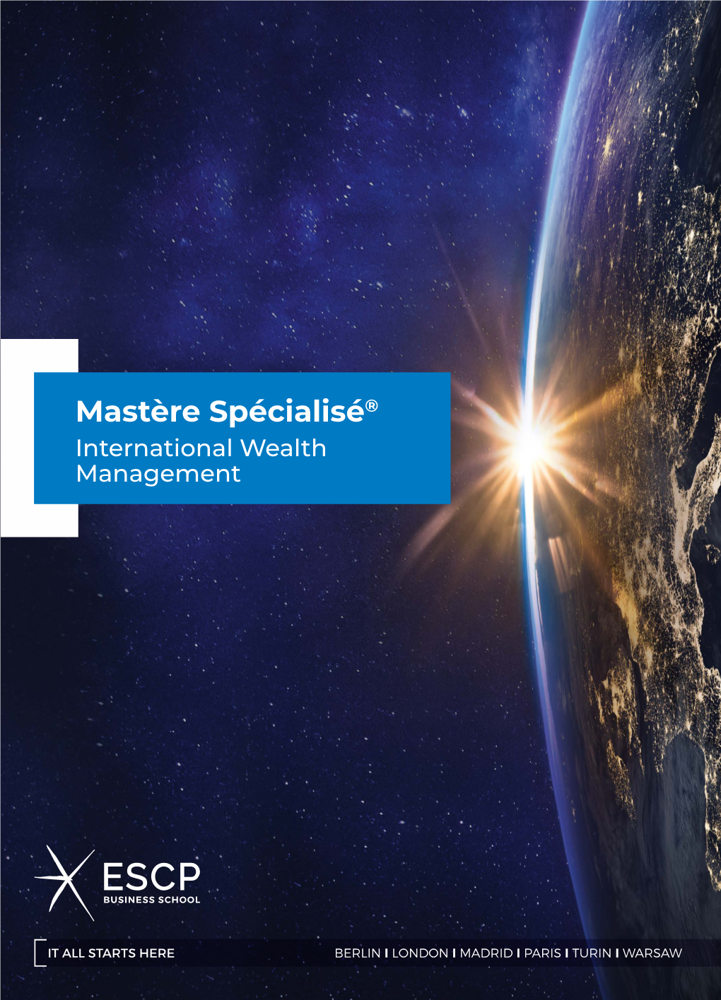 Mastère Spécialisé® International Wealth Managementspécialisé® Audit & Conseil Les Objectifs