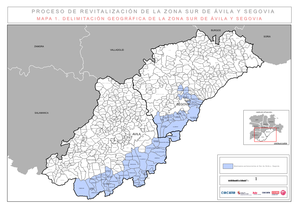 Proceso De Revitalización De La Zona Sur De Ávila Y Segovia