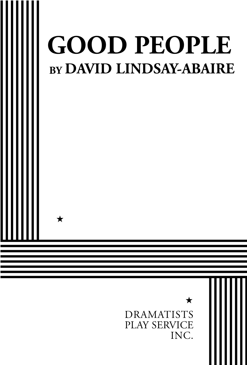 Good People by David Lindsay-Abaire