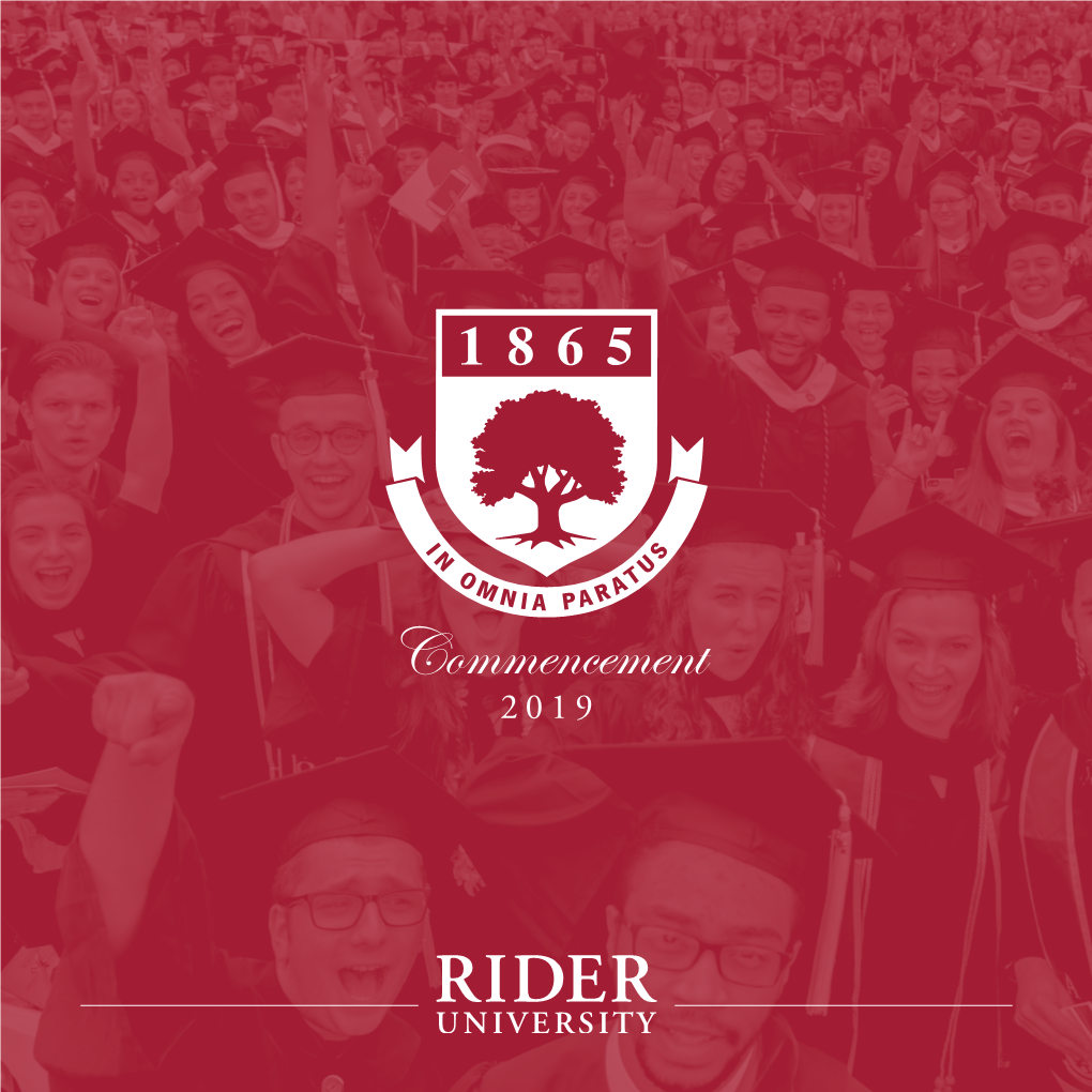 Commencement 2019