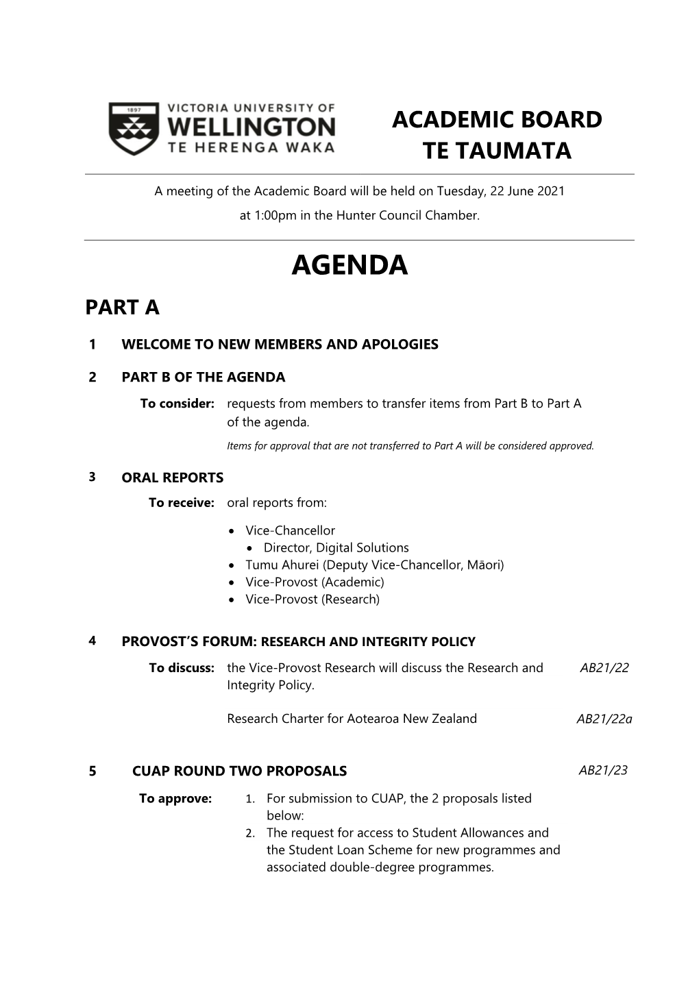 Pdf4.8MB22 June 2021—Agenda and Papers