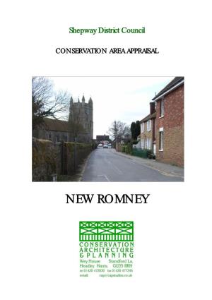 New Romney Conservation Area Appraisal