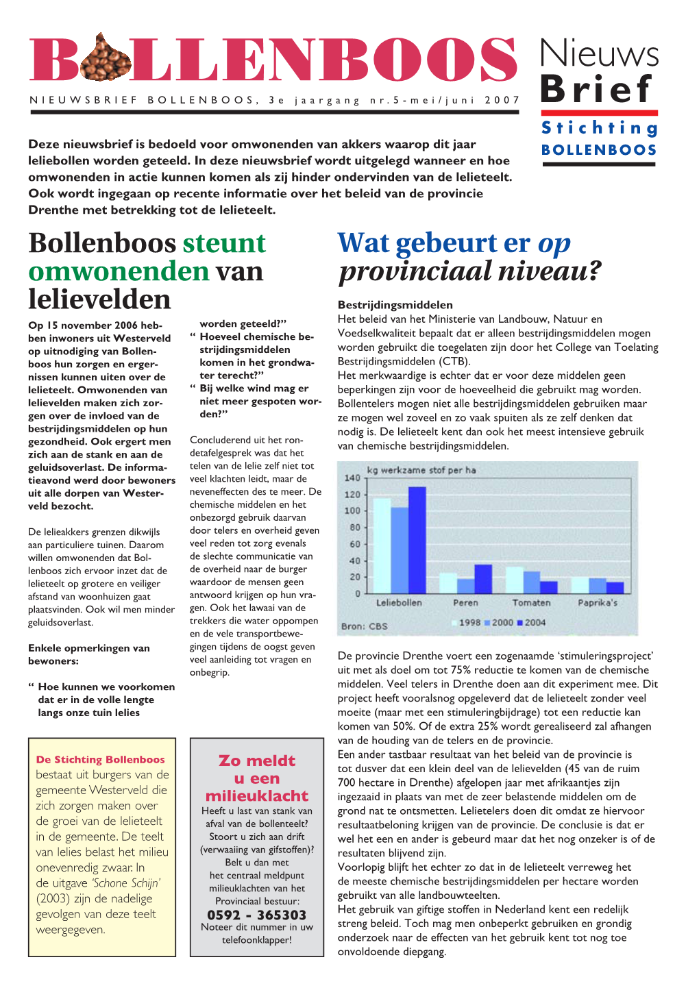 Nieuwsbrief Juni /Mei 2007