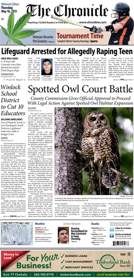 Spotted Owl Court Battle