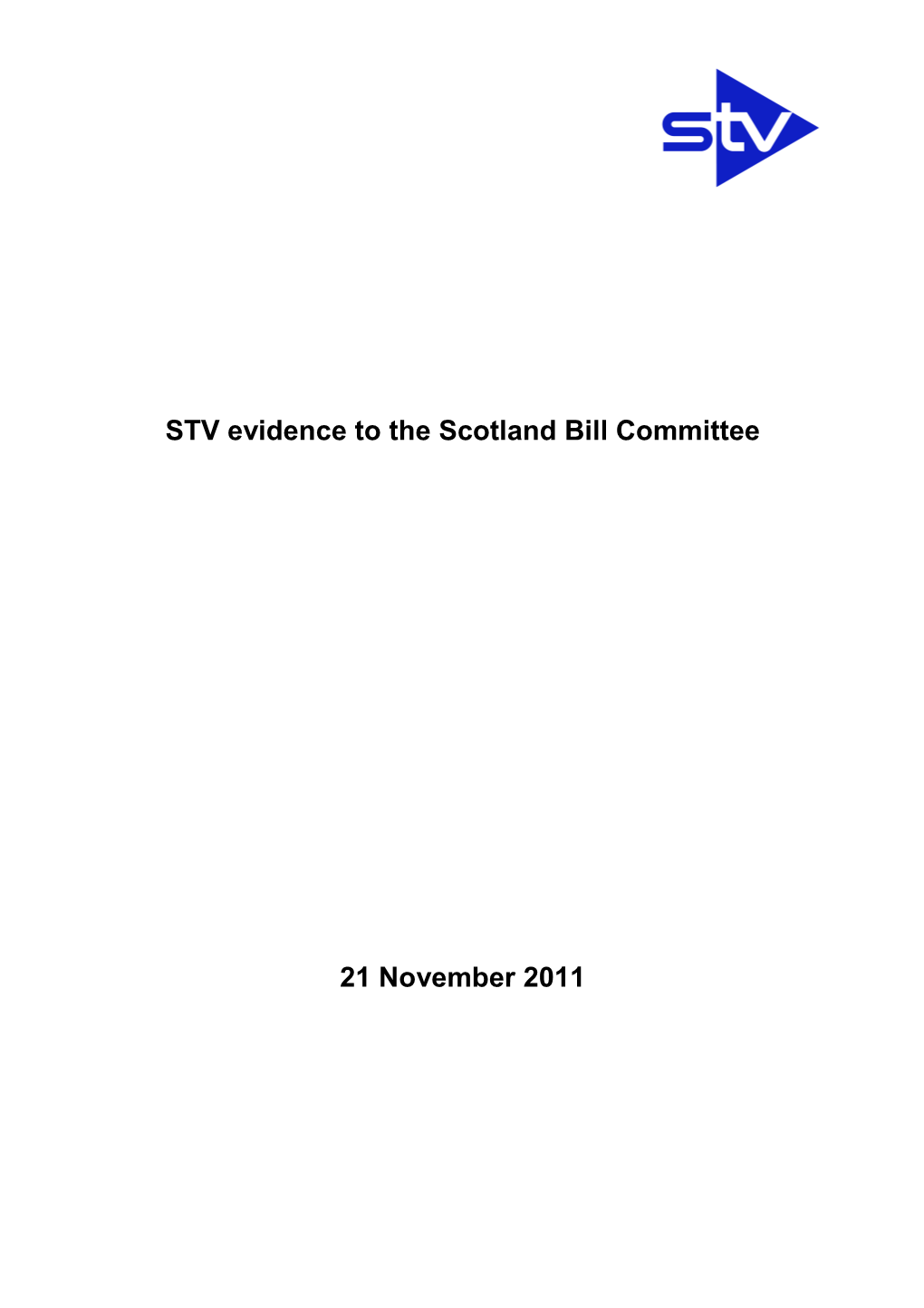 Scotland Bill Evidence Nov 11