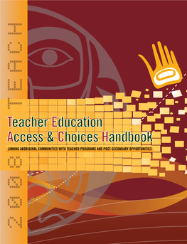 Teacher Education Access & Choices Handbook