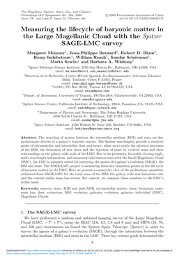 Measuring the Lifecycle of Baryonic Matter in the Large Magellanic Cloud with the Spitzer SAGE-LMC Survey