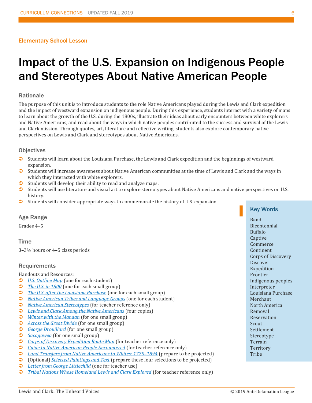 Impact of the U.S. Expansion on Indigenous People and Stereotypes About Native American People