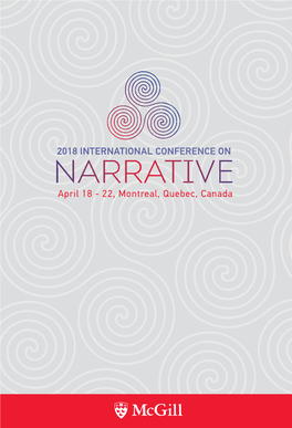 NARRATIVE April 18 - 22, Montreal, Quebec, Canada