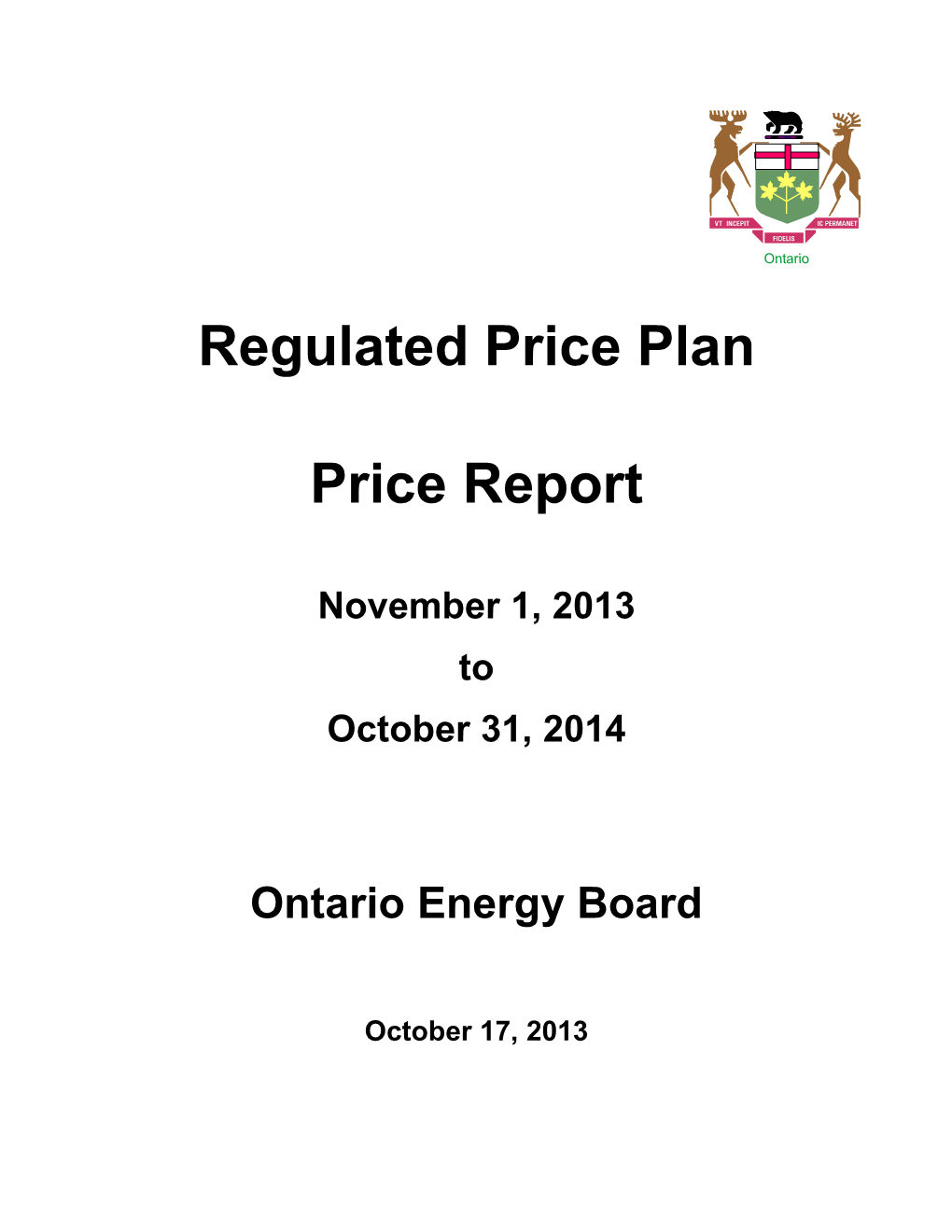 Ontario Market Assessment