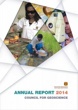Annual Report 2014 Council for Geoscience