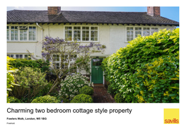 Charming Two Bedroom Cottage Style Property