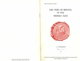 The Port of Bristol in the Middle Ages