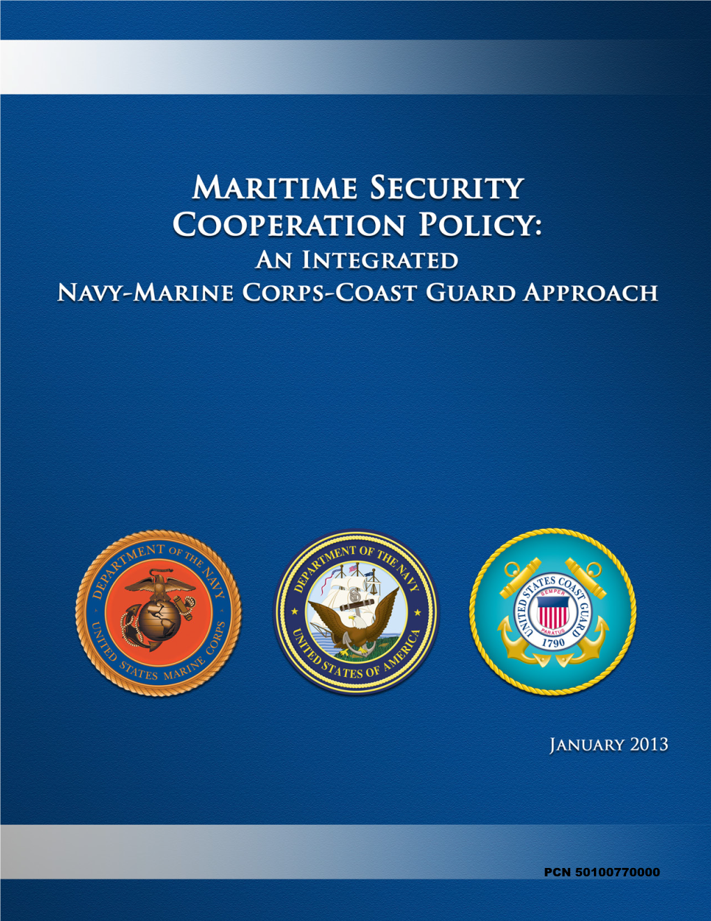 Maritime Security Cooperation Policy