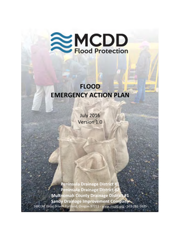 Flood Emergency Action Plan