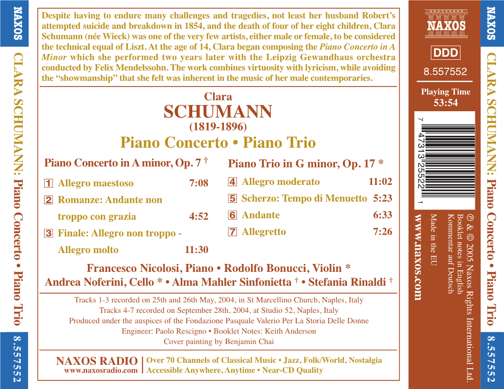 Schumann EU 9/02/2005 11:55Am Page 1 N N