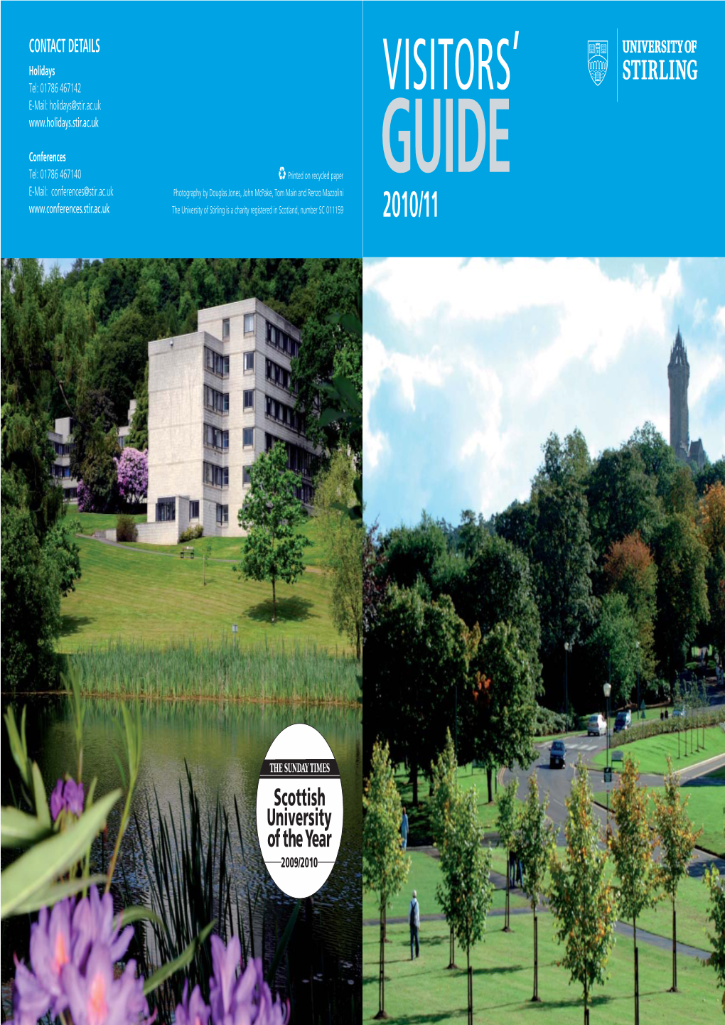 Stirling University Visitors Guide 2010.Pdf