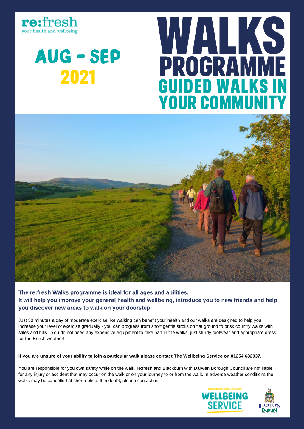 Updated Walks Programme