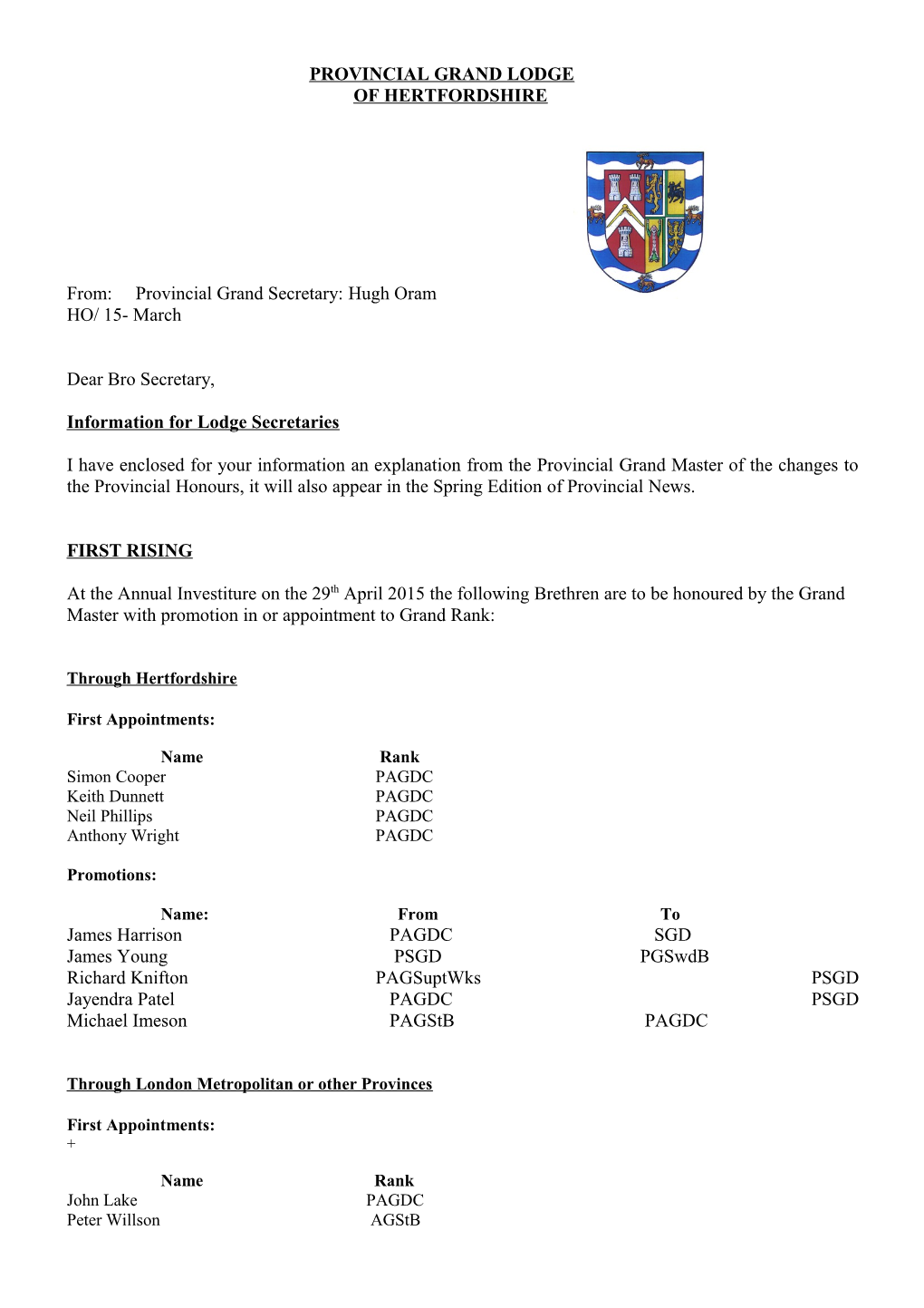 Provincial Grand Lodge of Hertfordshire s1