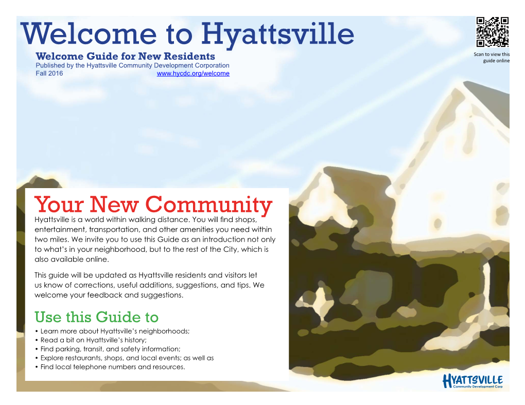 Hyattsville Community Development Corporation Fall 2016