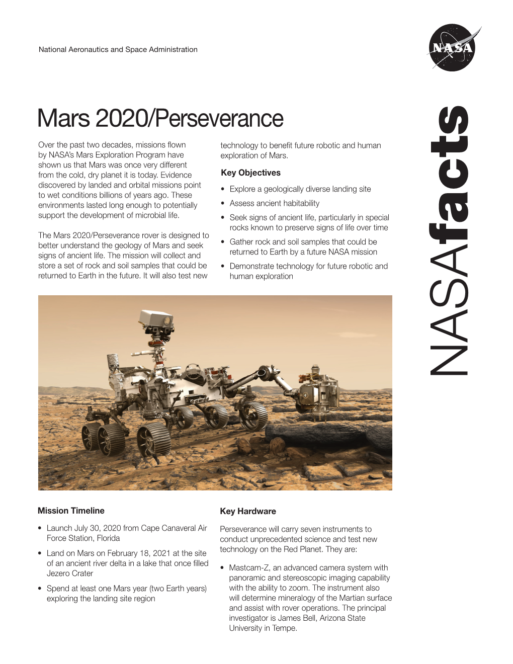 Mars 2020/Perseverance
