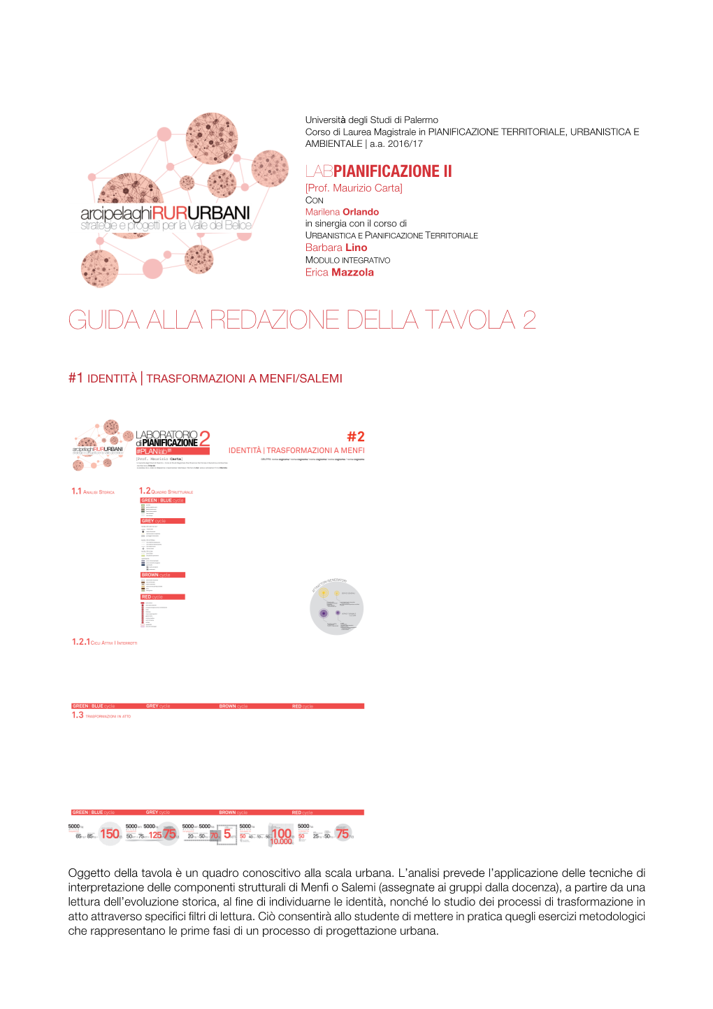 Guida Alla Redazione Della Tavola 2