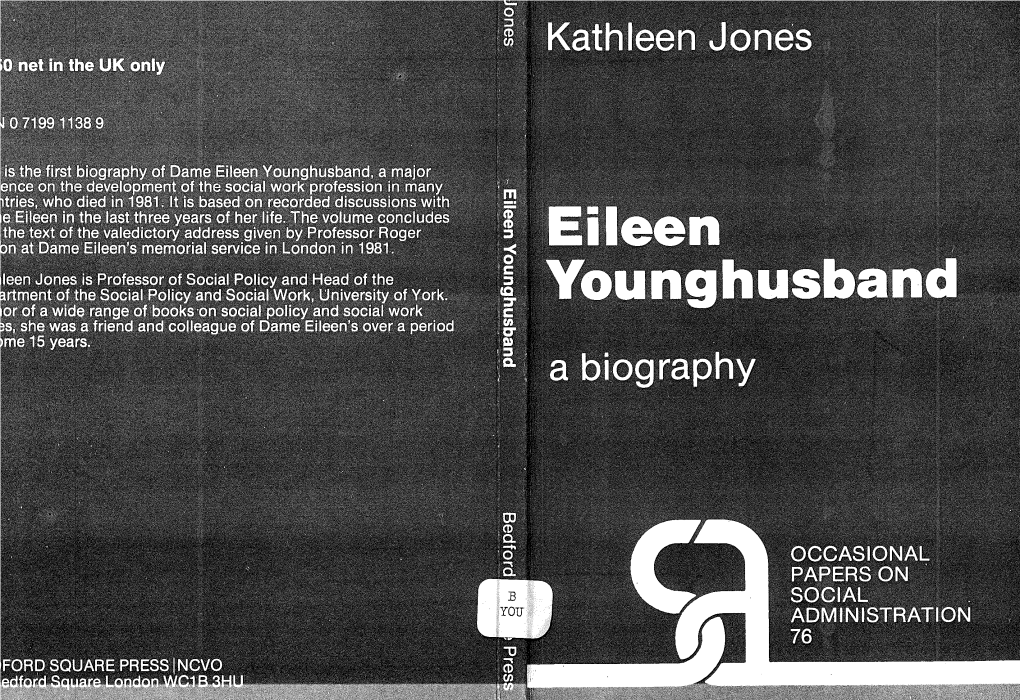 Eileen Younghusband, a Biography